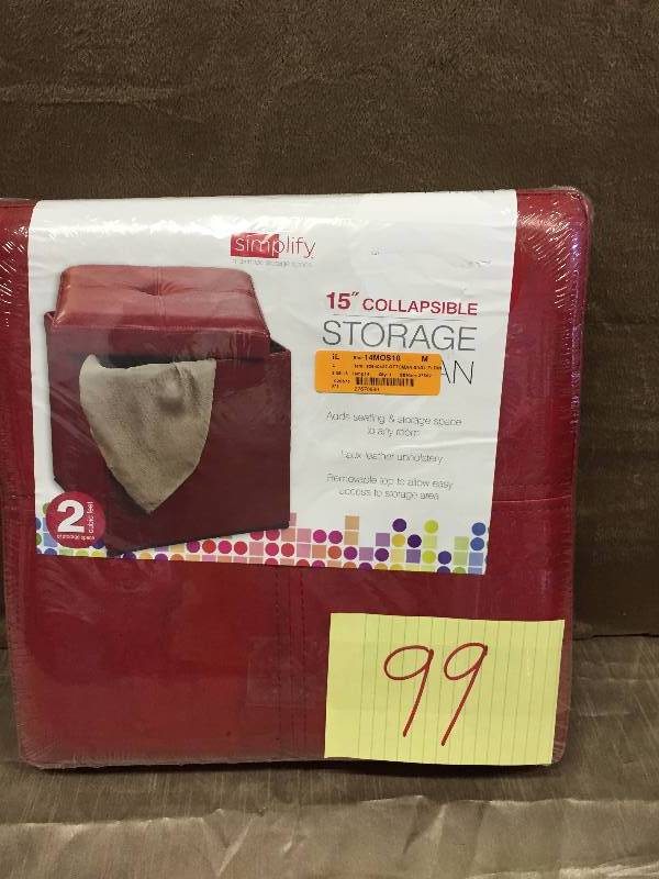 15 Collapsible Storage Ottman