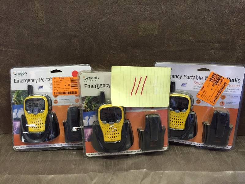 Lot of Emergency Weather Radios