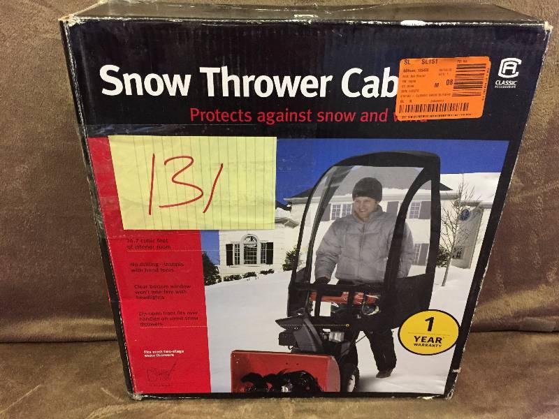 Universal Snow Thrower Cab