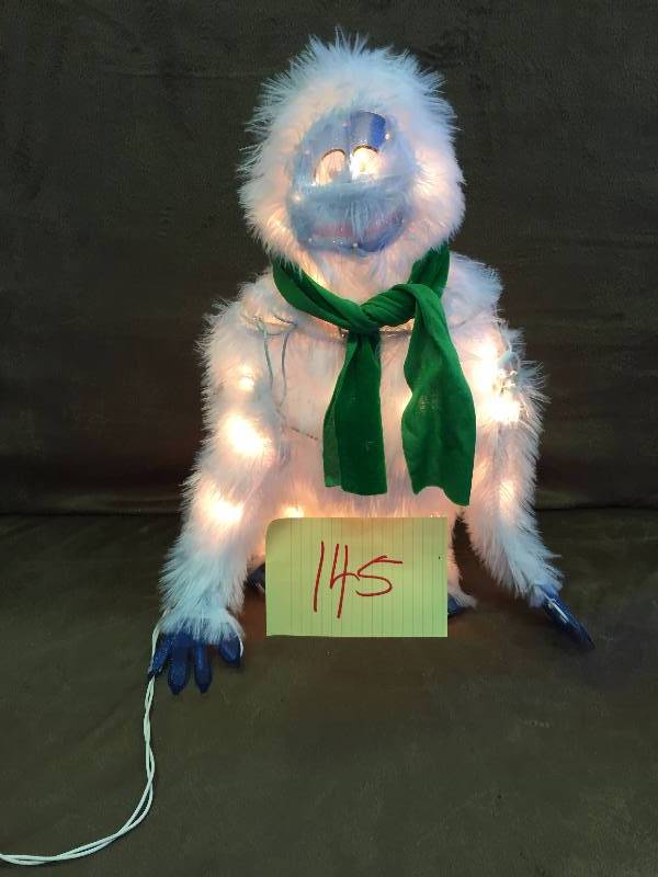 Lighted Christmas Grinch