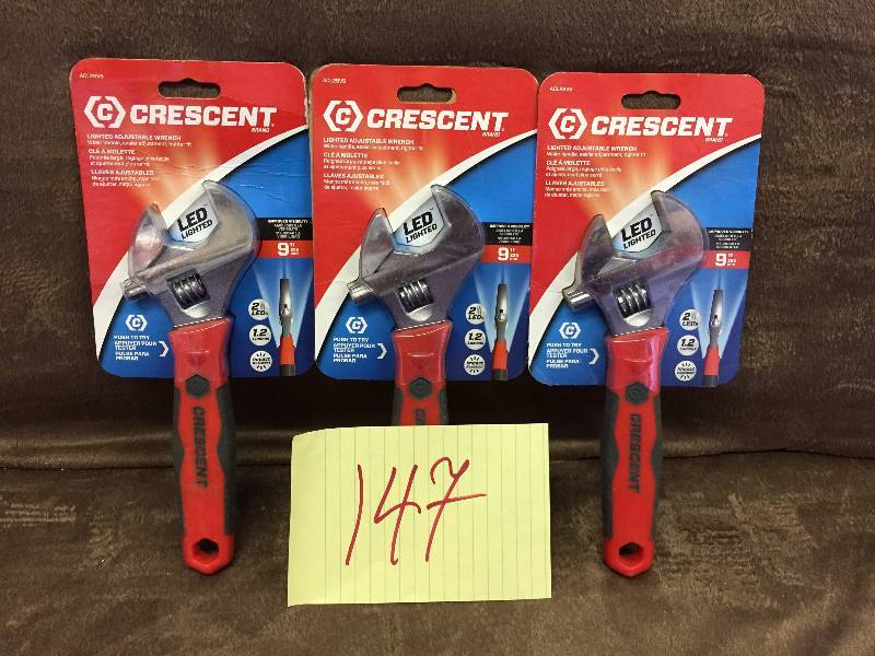 Lot of 2 Crescent Wrenchs