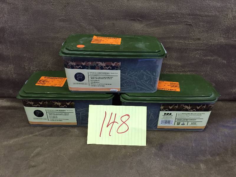 Lot of 3 Boxes iof Camofasteners