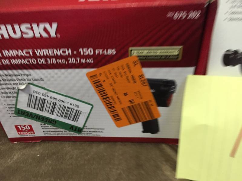 Lot of Husky Air Tools