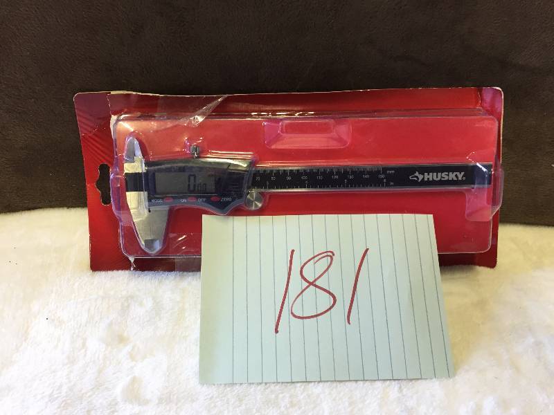 Husky 6 in Digital Fractional caliper