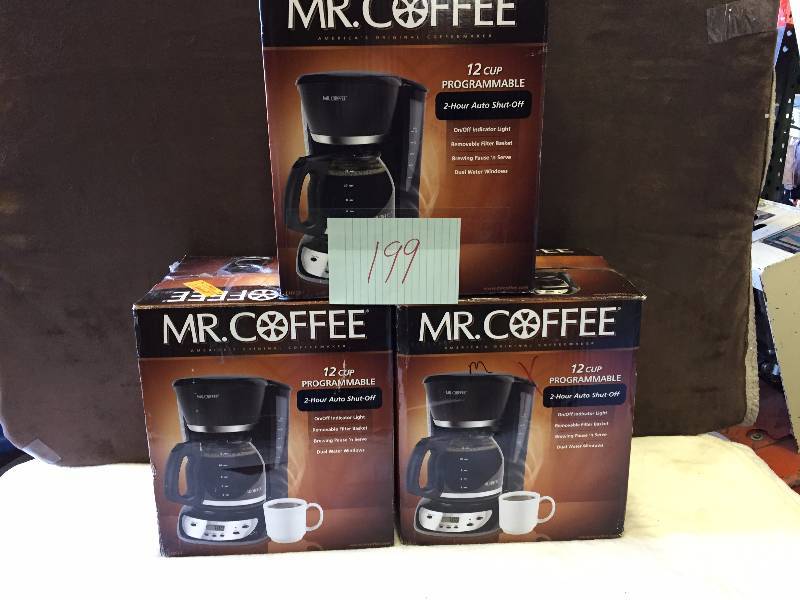 Lot of 3 Coffee Makers