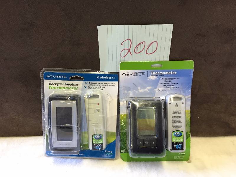 Lot of 2 Accurite Weather Thermometers