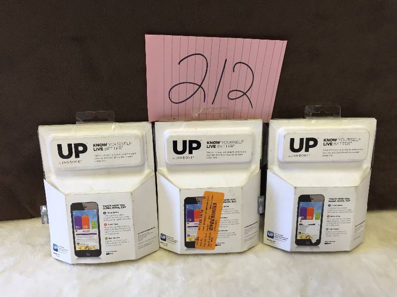 Lot of 3 Jawbone UP