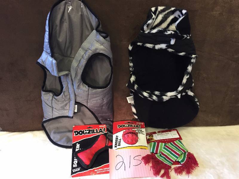 Lot of Dog outfits and items