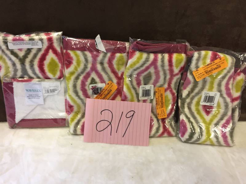 Lot of 5 waverly optic cleaning cloths