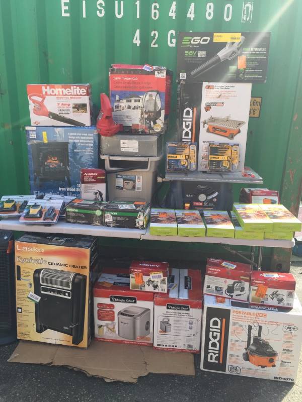 Lot of 99 Items - 3 Pallets Manifested - Customer Returns, New, and Open Box Items Retail $7000