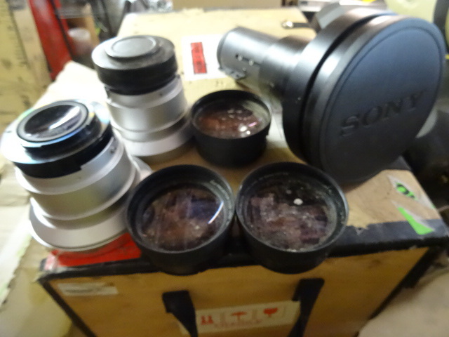 lot 44 image: Box of six misc. camera  projector lenses