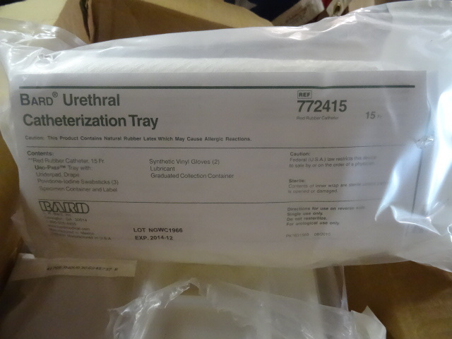 lot 45 image: Approx. 12 Urethral Catheterization trays