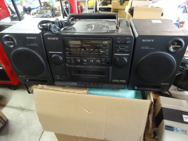 lot 80 image: Sony Boom Box