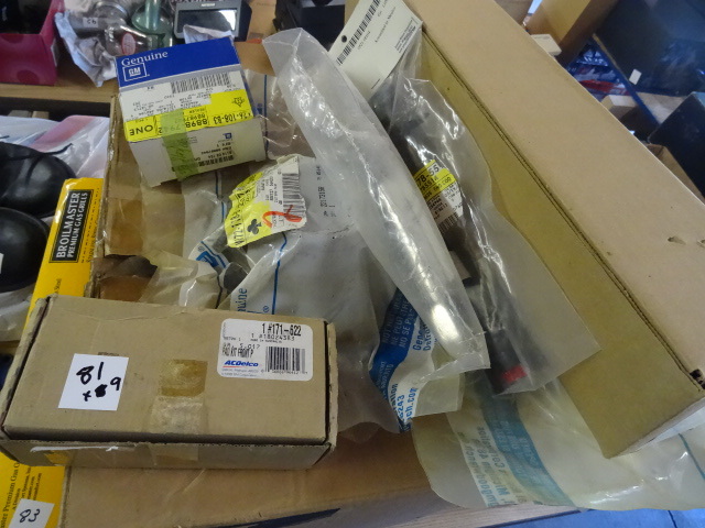lot 81 image: Lot of 11 new GM AC Delco Parts