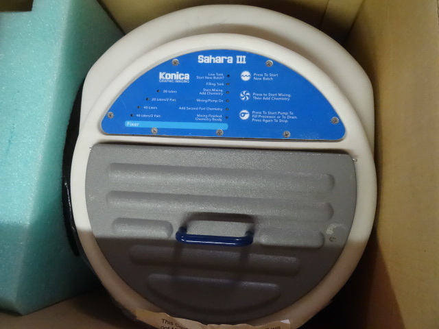 lot 87 image: Konica Sahara III Developer Tank Unit