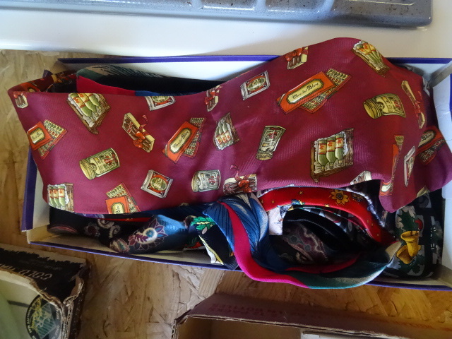 lot 105 image: Box of New Mens Neckties (approx 12)