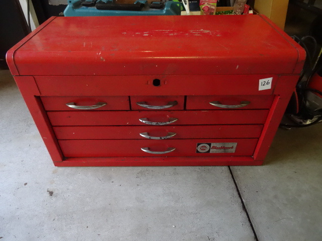 lot 126 image: Blackhawk 6 drawer tool chest