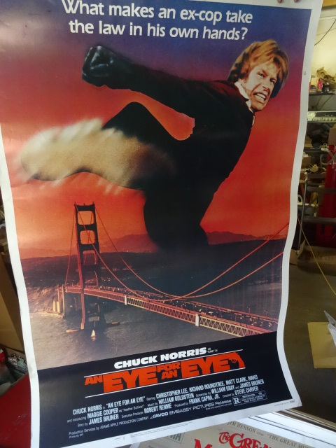 lot 128 image: Large Original Movie Theater Poster (Not re-prints)