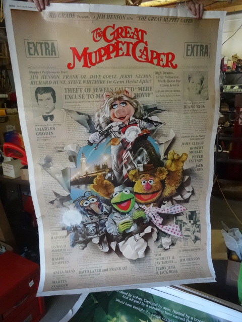 lot 129 image: Large Original Movie Theater Poster (Not re-prints)