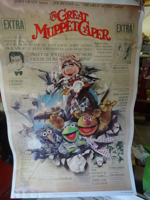 lot 134 image: Large Original Movie Theater Poster (Not re-prints)