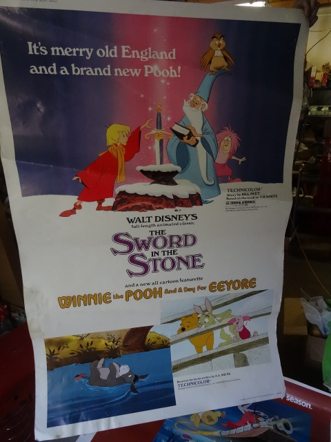 lot 136 image: Large Original Movie Theater Poster (Not re-prints)