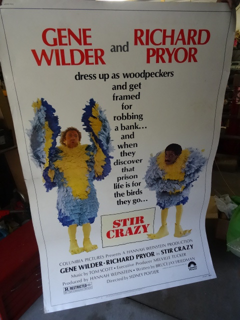 lot 138 image: Large Original Movie Theater Poster (Not re-prints)