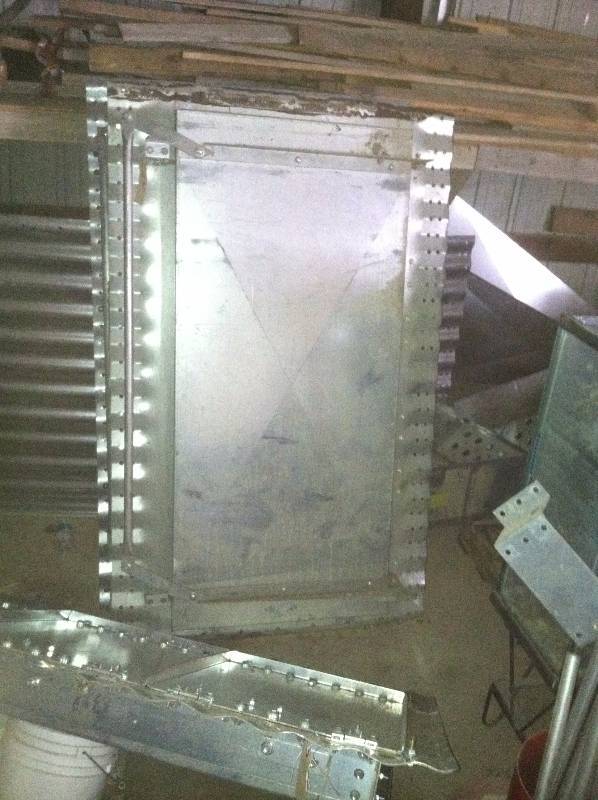 2 Used Grain Bin Doors