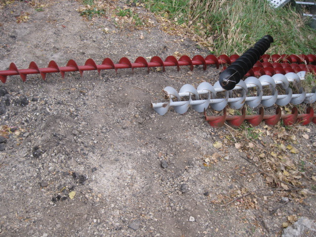 Augers Approx. 45 feet of 7 inch