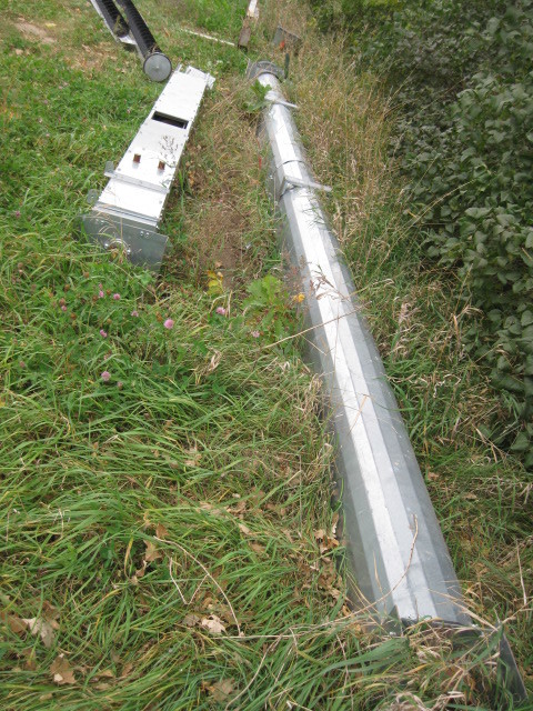 Grain Bin Auger 45 feet long 8 inch diameter