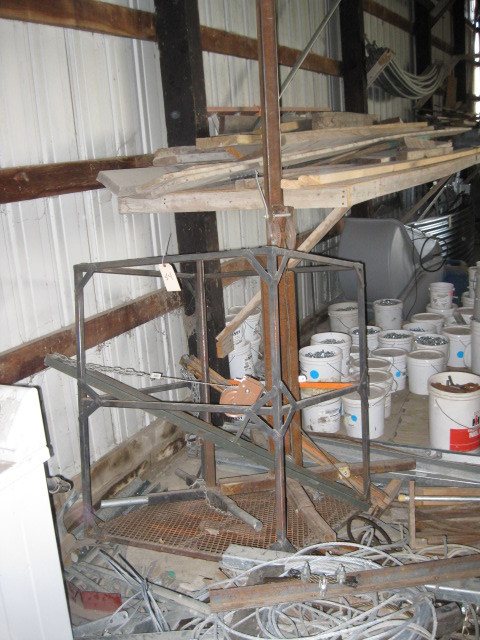 Metal Utility Basket 3 x 3 x 42 inches