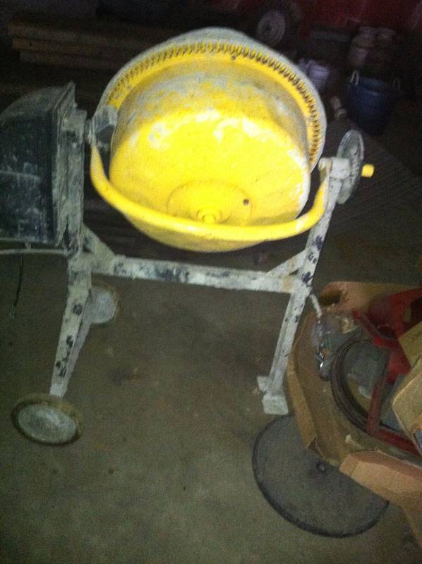 Electric Cement Mixer Works