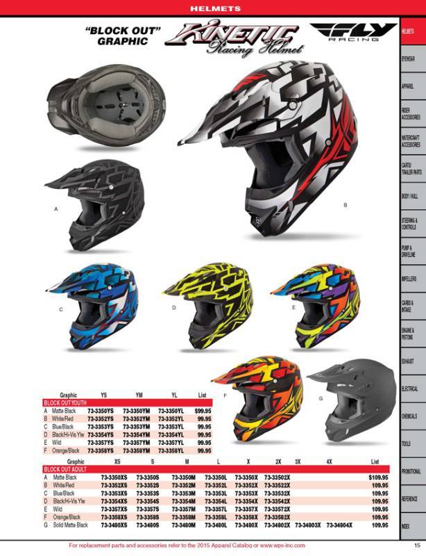 FLY Racing Kinetic Block Out Helmet