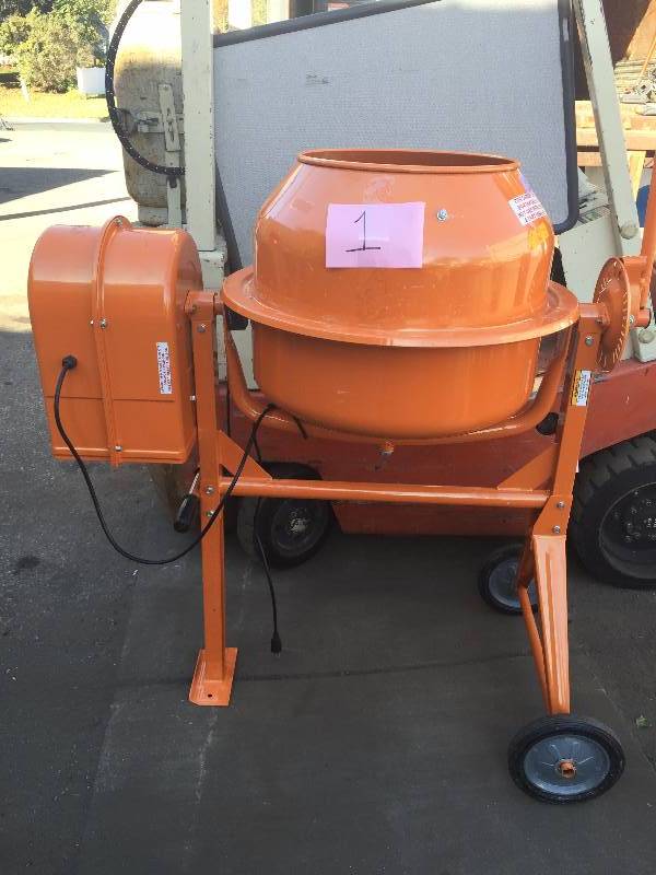 Central Machinery 31/2 Cubic Ft. Cement Mixer KX REAL DEALS TOOLS