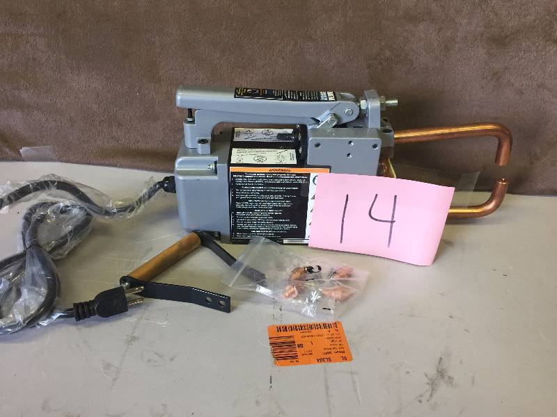 lot 14 image: Chicago Electric 120 Volt Spot Welder