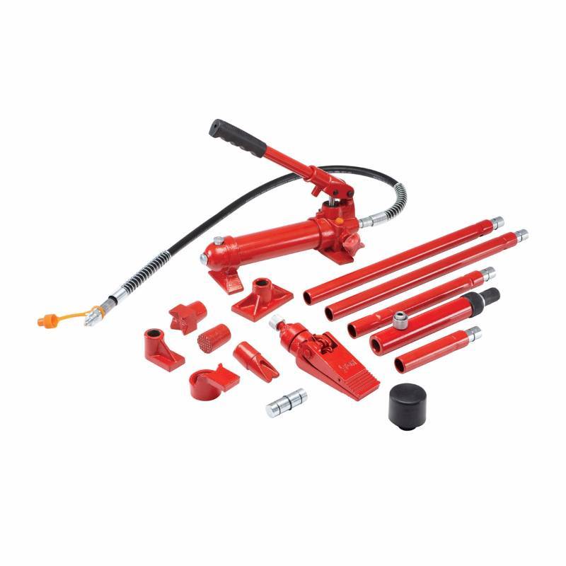 lot 30 image: Pittsburgh 4 ton Heavy Duty Portable Hydraulic Equipment Kit