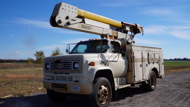 1986 Chevrolet 60 CC C6M Boom Truck