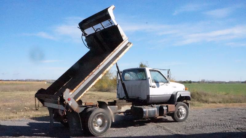 1992 GMC TopKick Single Axel Dump Truck