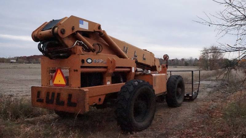 1997 Diesel Engine Lull 844C-42 w Haugen Manlift
