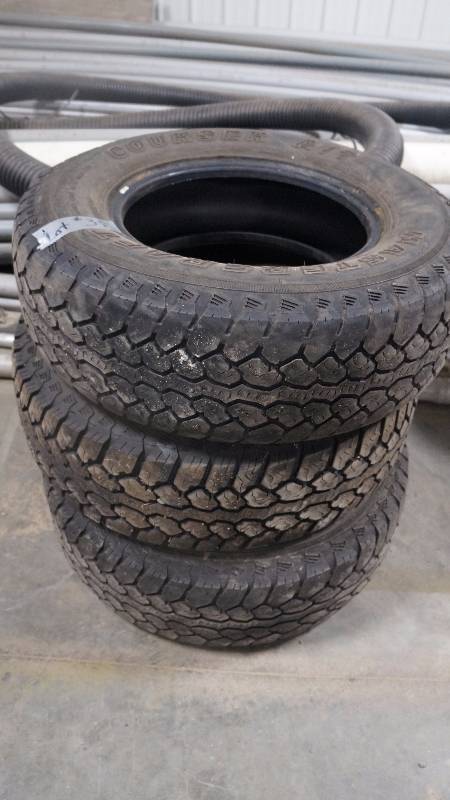 Set of 3 MasterCraft LT245R75R16 Tires