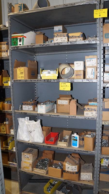 lot 609 image: Mixed Lot Of Connectors, Couplings, And Locknuts