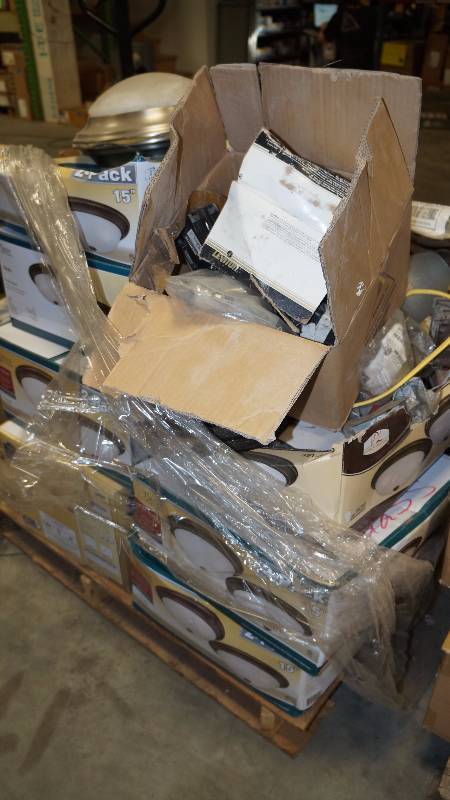 lot 580 image: Large Pallet Full of Misc. New And Used Product