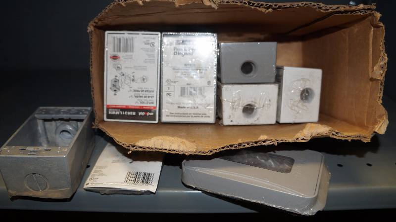 lot 620 image: Mixed Lot of Various Weatherproof Boxes & Covers