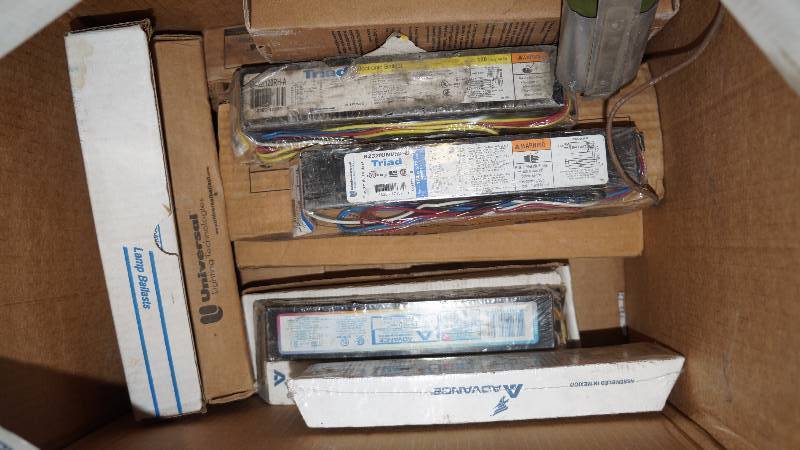 lot 625 image: Mixed Lot of Various Ballasts