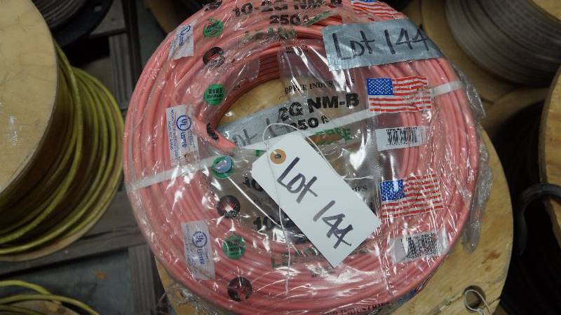 lot 144 image: NEW UNOPENED PKG United Copper Industries 10-2G NM-B 250 Lead-Free 600 Volts UL Listed Cable