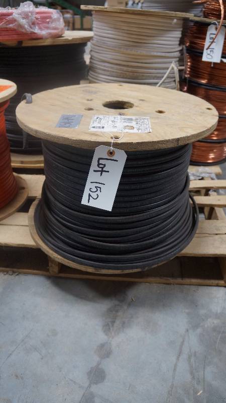 lot 152 image: NEW Spool of Southwire Romex SIMpull 8-2 AWG CU NM-B w Ground Cable