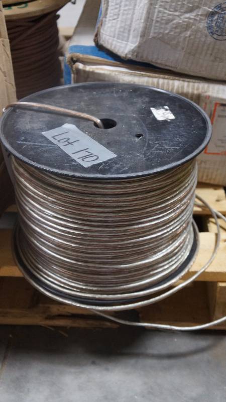 lot 170 image: NEW Spool of Unknown Wire