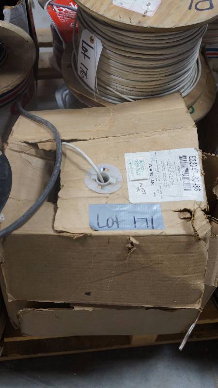 lot 171 image: NEW Guardian 4 Cond 18 Ga. 60 Deg C Type CL2P CWP Shielded Cable