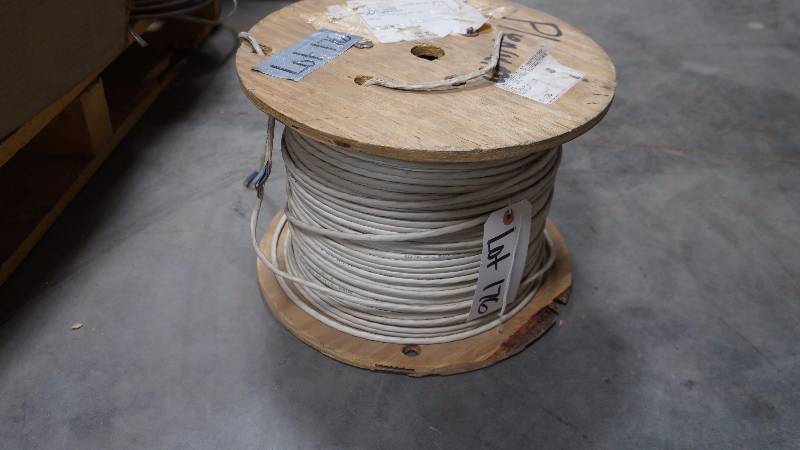 lot 176 image: Type CL2P 186 Stranded Unshielded Cable