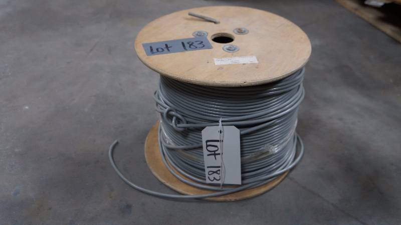lot 183 image: NEW Spool of 16AWG Inwall CL2 Rated 2 Cond. Speaker Cable 24-5775