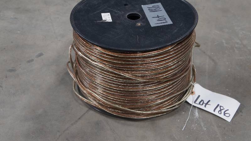 lot 186 image: NEW Spool of P.I.I. Model # 22-1160 Wire
